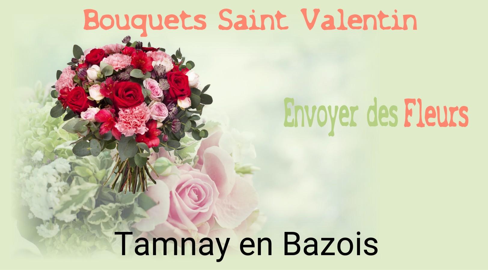 Roses de Saint-Valentin livrées à Tamnay-en-Bazois